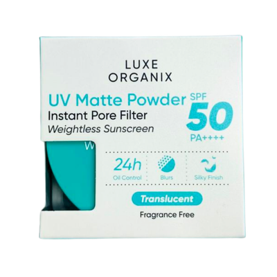 Luxe Organix UV Matte Powder SPF50 (TranslucentBright)