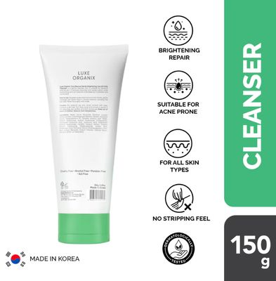 Luxe Organix Cica Recus Low PH Daily Cleaner 150g