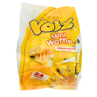 Voiz Mini Waffle (Creamy Butter) 24pcs