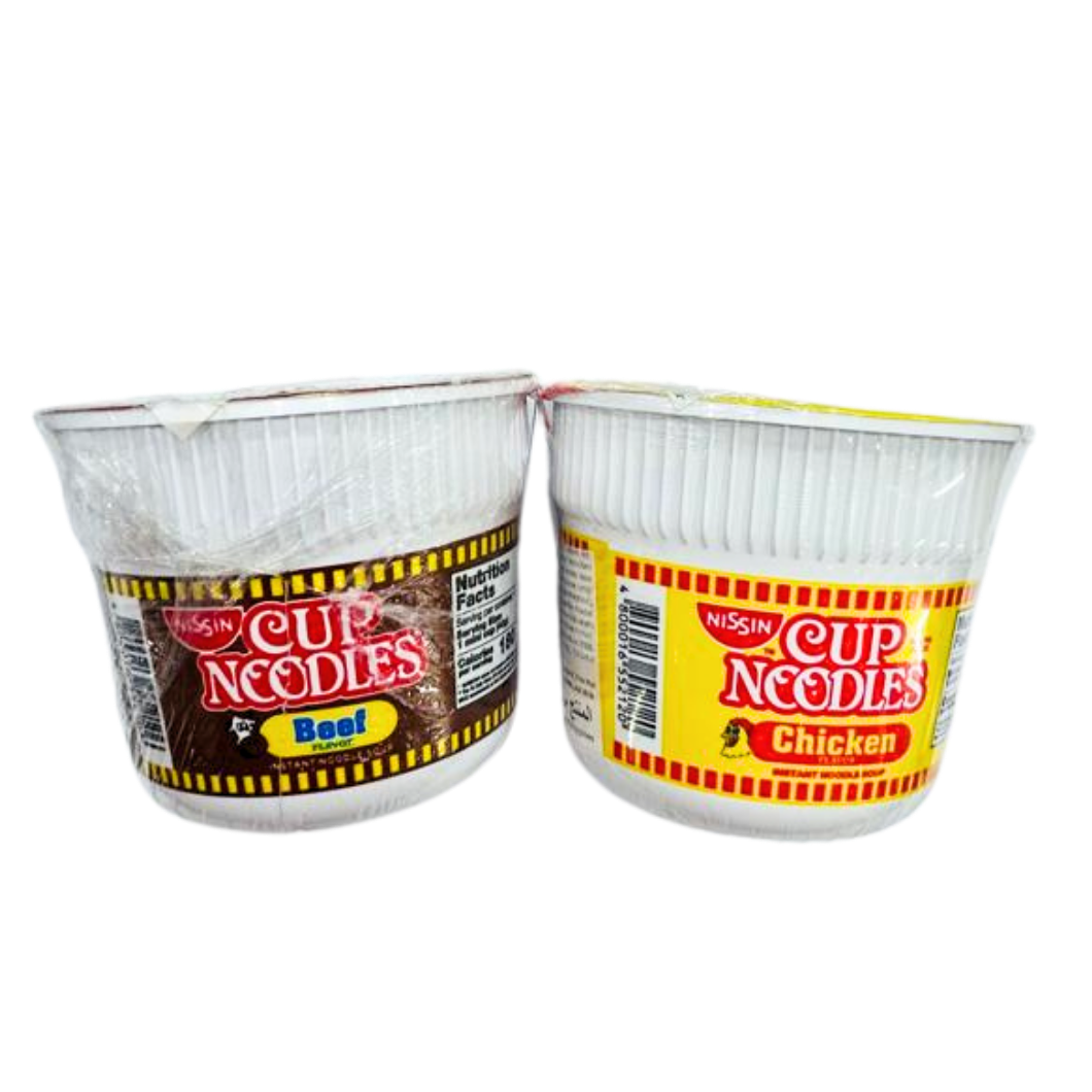PROMO - Nissin Cup Noodles Beef + Chicken