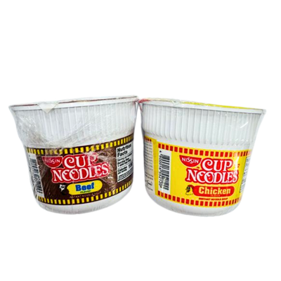 PROMO - Nissin Cup Noodles Beef + Chicken
