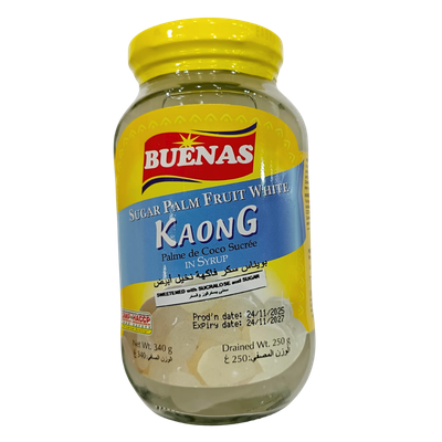 Buenas Kaong Sugar Palm Fruit - White 250g