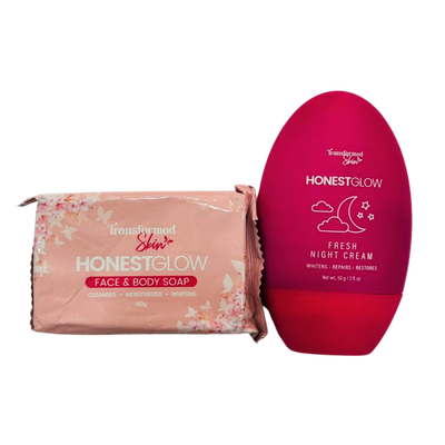 PROMO - Honest Glow Night Cream + Soap