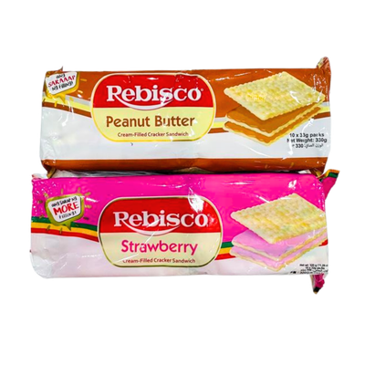 PROMO - Rebisco Peanut Butter + Rebisco Strawberry