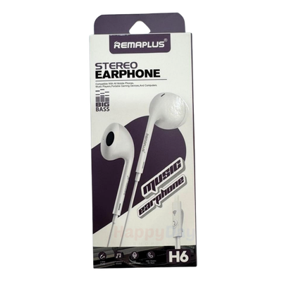 Remaplus Stereo Earphones h6