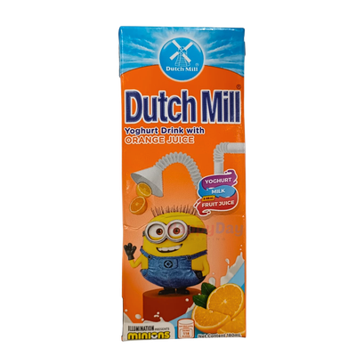 Dutch Mill Yoghurt Drink with Orange Juice 180ml