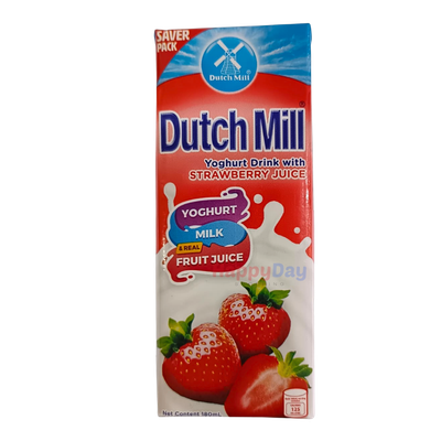 Dutch Mill Yoghurt Drink with Strawberry Juice 180ml