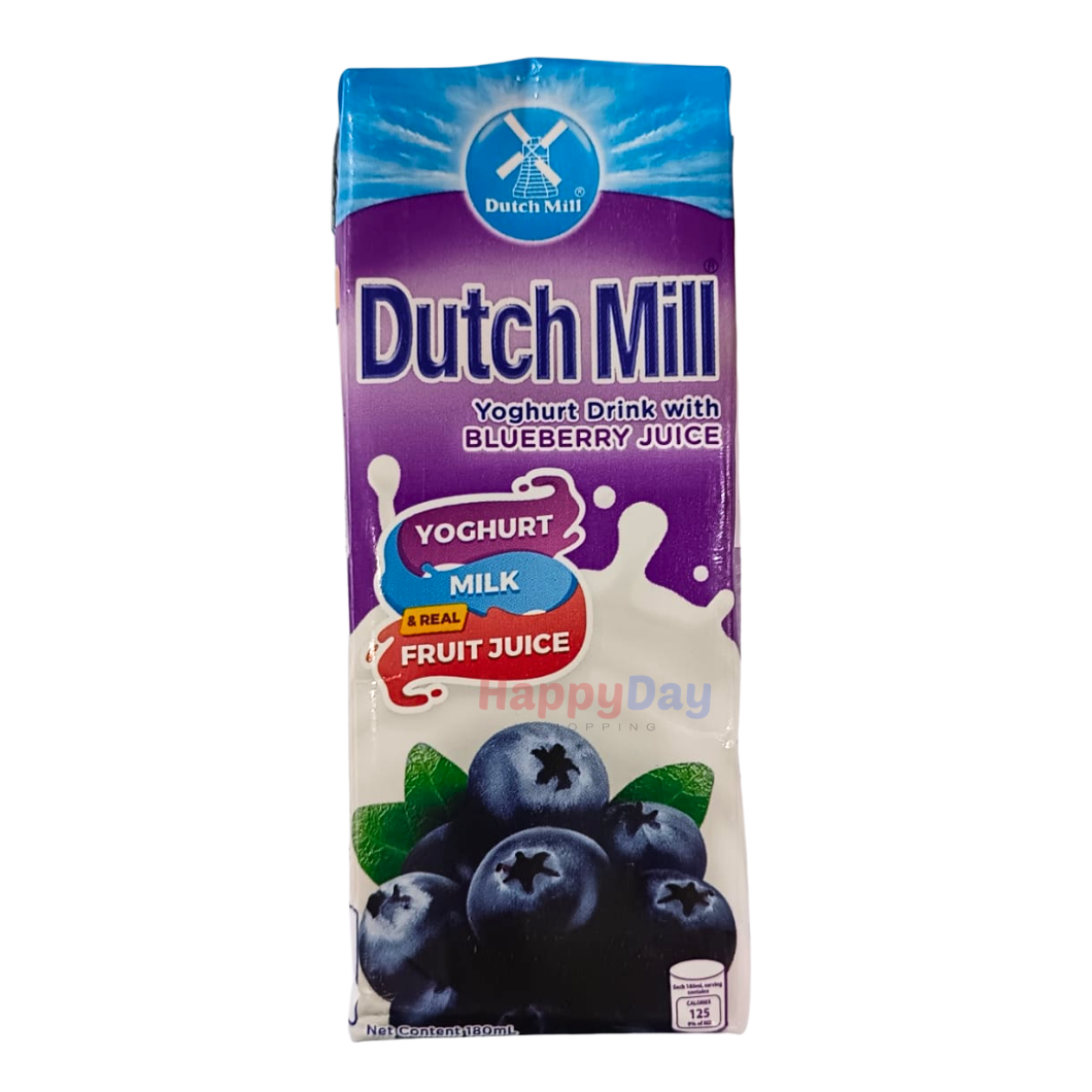 Dutch Mill Yoghurt Drink with BlueberryJuice 180ml