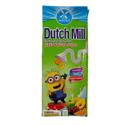 Dutch Mill Yoghurt Drink with Mixed Fruit Juice 180ml