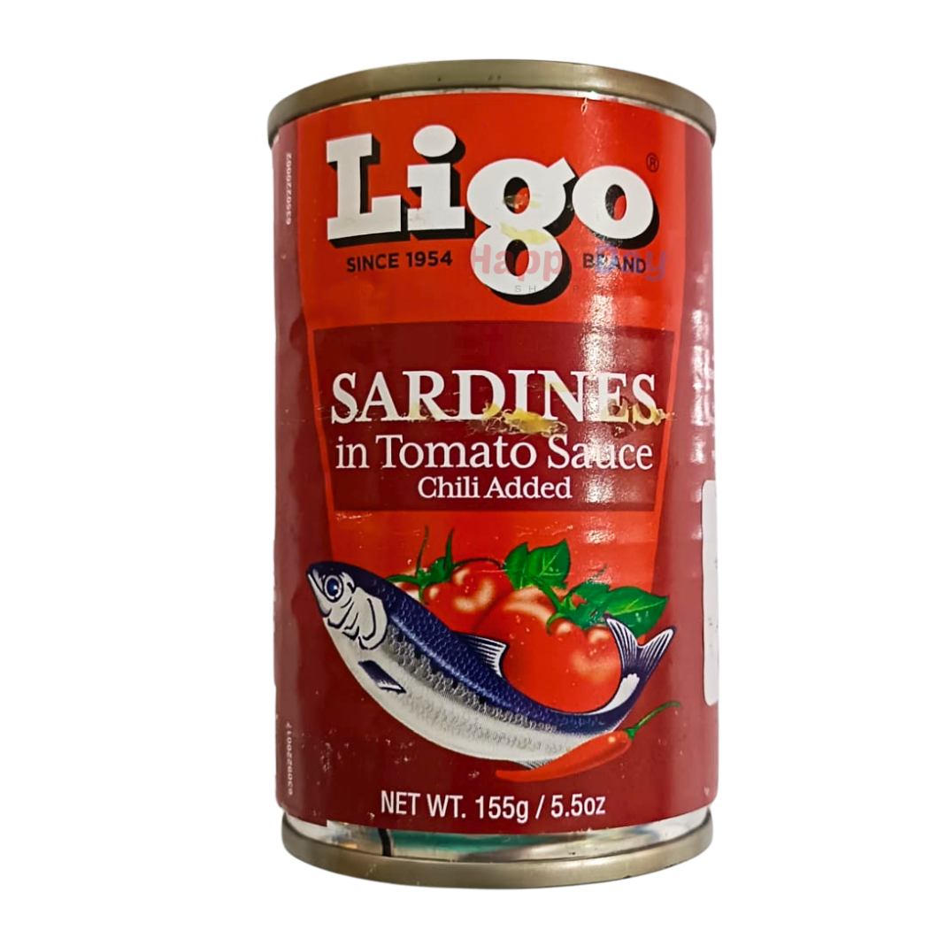 Ligo Sardines in Tomato Sauce Chili Added 155g