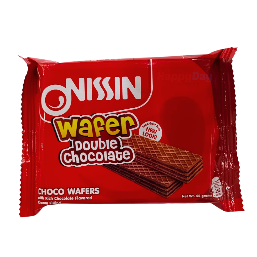 Nissin Wafer Double Chocolate 55g