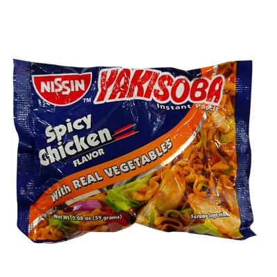 Nisssin Yakisoba Spicy Chicken 59g
