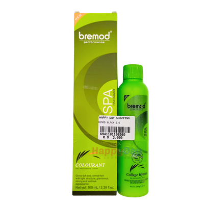Bremod Colourant Hair Color 100ml (Black 2.0)