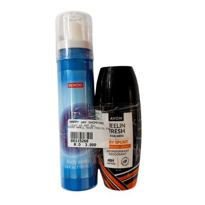 PROMO - Bench B20 + Avon Feeling Fresh Deodorant Sport (MEN)