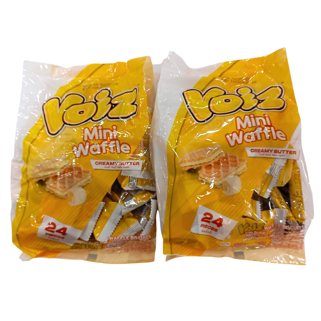 PROMO - Voiz Mini Waffle (Creamy Butter) x2