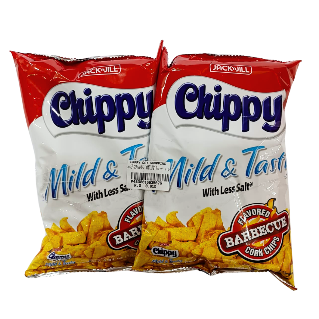 PROMO - JNJ Chippy Mild &amp; Tasty BBQ (less salt) x2