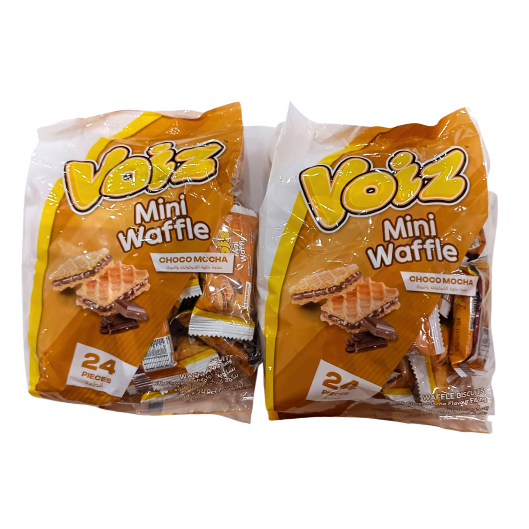 PROMO - Voiz Mini Waffle (Mocha) x2
