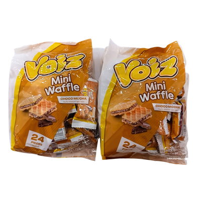 PROMO - Voiz Mini Waffle (Mocha) x2