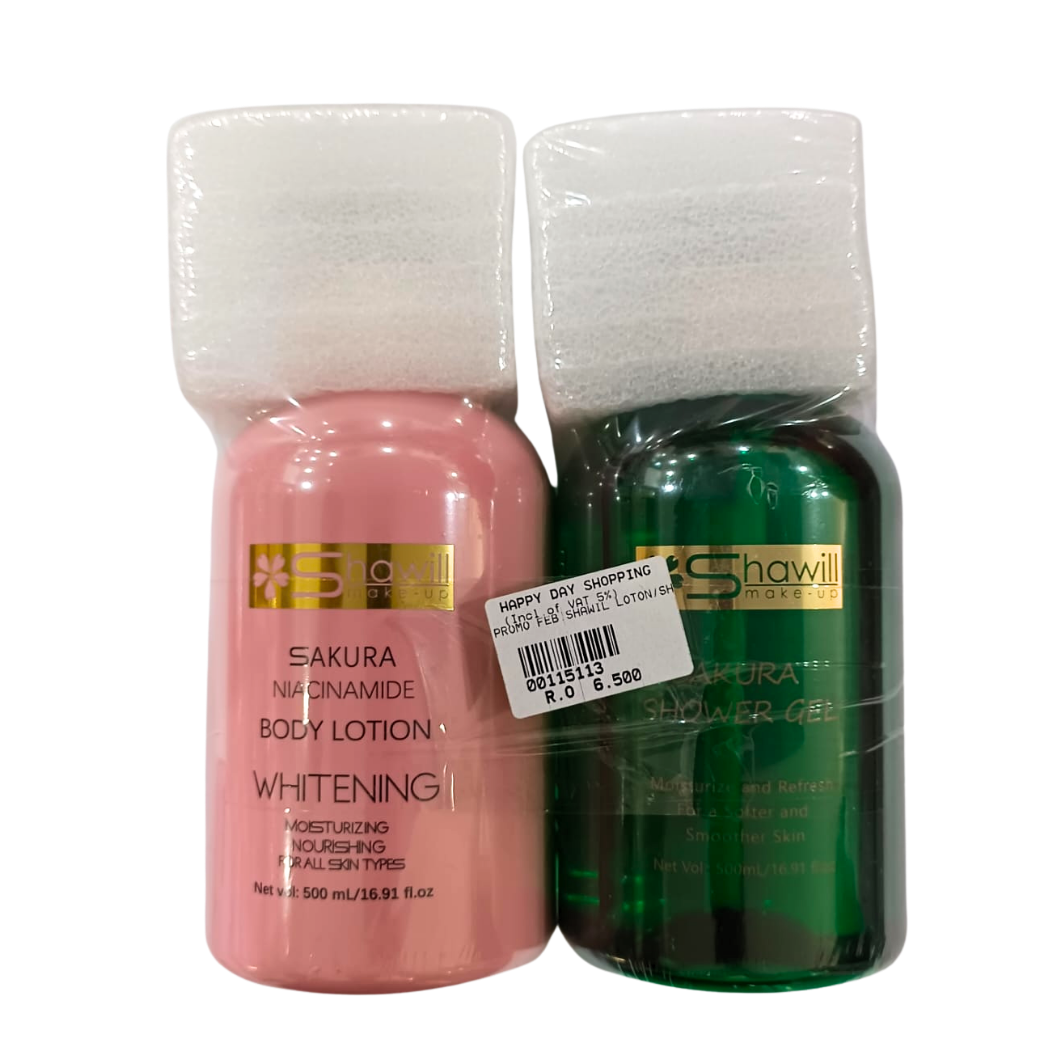 PROMO - Shawill Body Lotion + Shower Gel