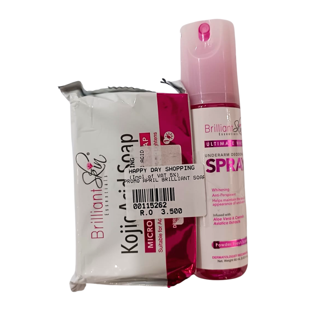 PROMO - Brilliant Soap + Brilliant Spray