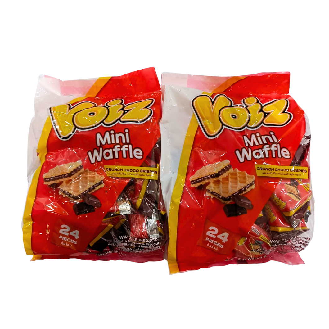 PROMO - Voiz Mini Waffle (Choco Crisps) x2