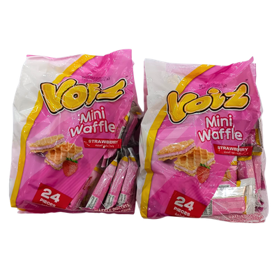 PROMO - Voiz Mini Waffle (Strawberry) x2