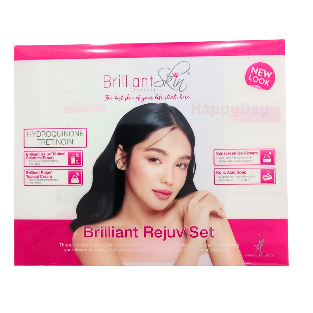 Brilliant Rejuvenating Hydroquinone Set (NEW PACKAGING)
