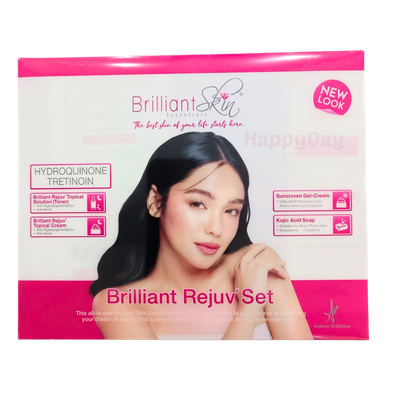 Brilliant Rejuvenating Hydroquinone Set (NEW PACKAGING)