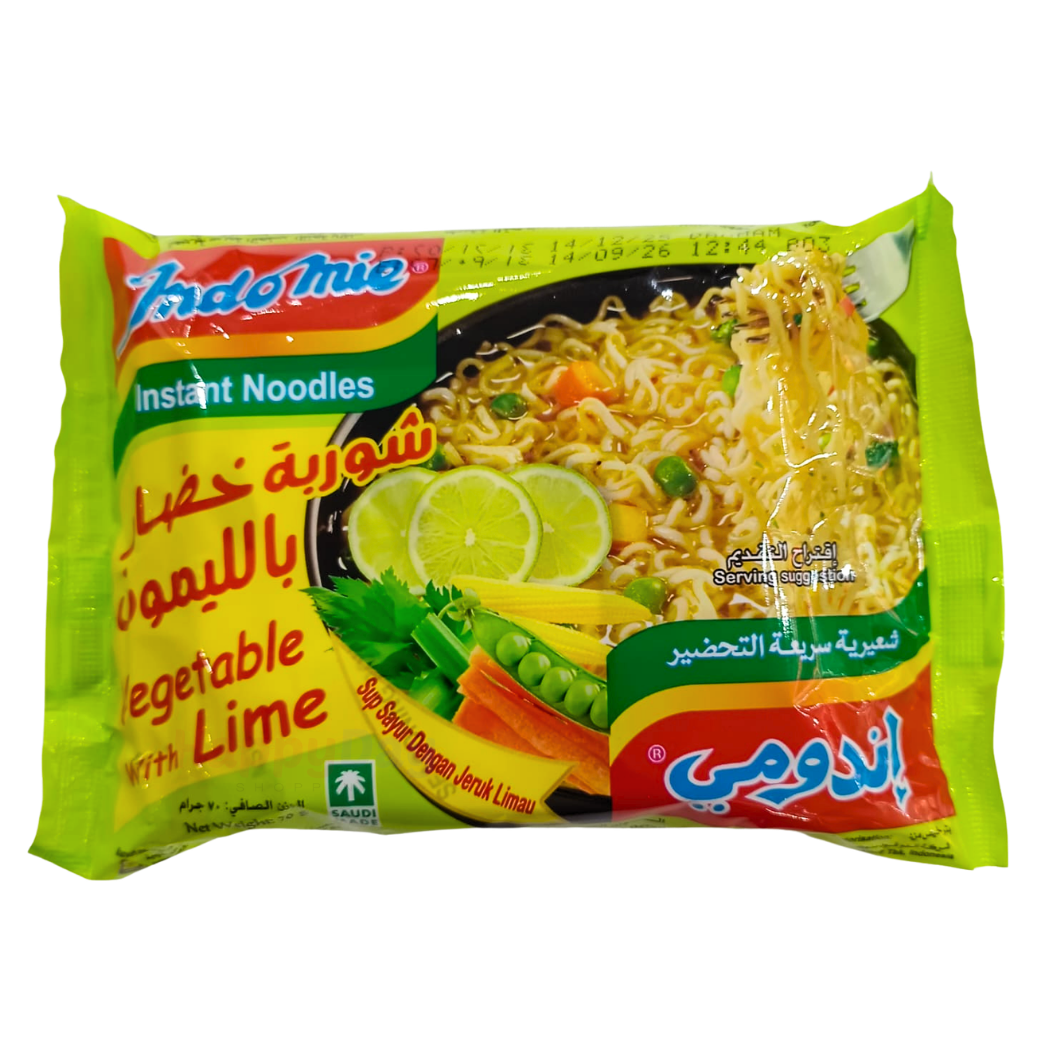 Indomie Instant Noodle Vegetable with Lime