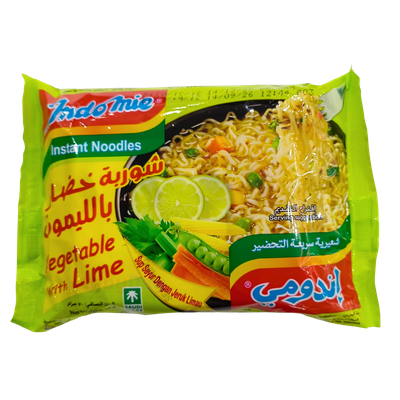 Indomie Instant Noodle Vegetable with Lime