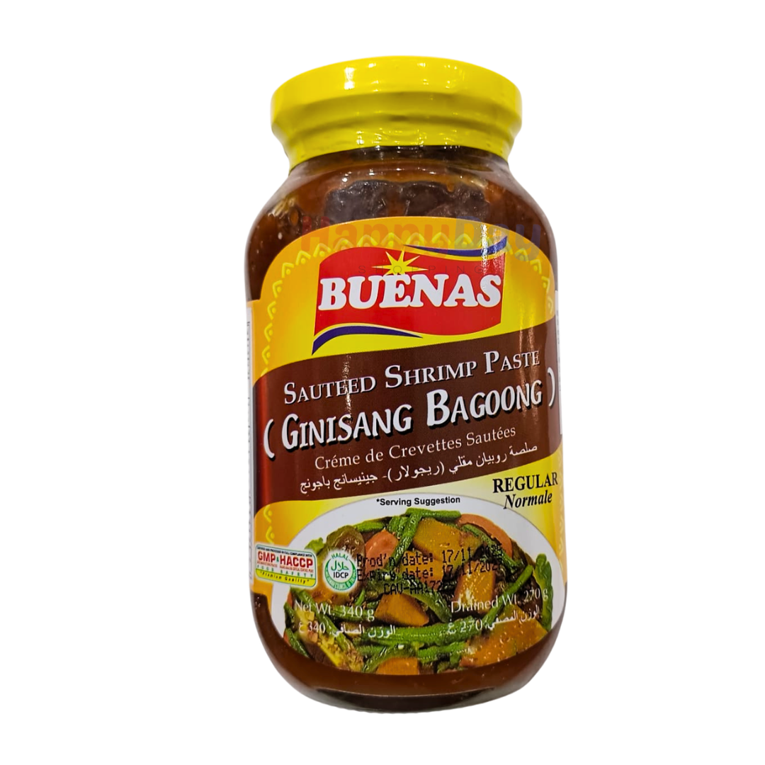 Buenas Ginisang Bagoong Sauteed Shrimp Paste (Regular) 270g