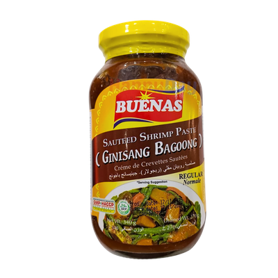 Buenas Ginisang Bagoong Sauteed Shrimp Paste (Regular) 270g