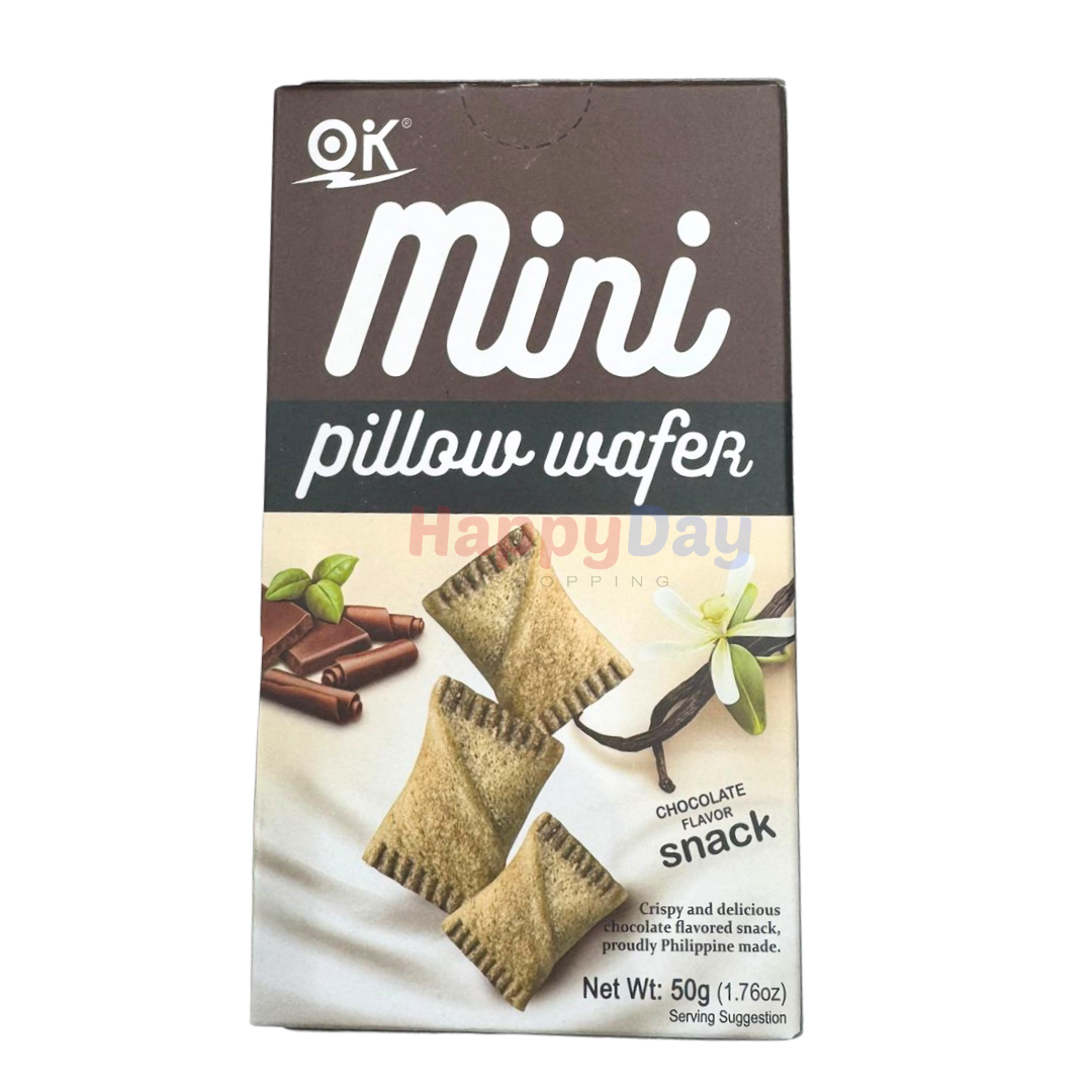OK Mini Pillow Wafer 50g (chocolate)