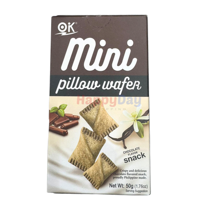 OK Mini Pillow Wafer 50g (chocolate)
