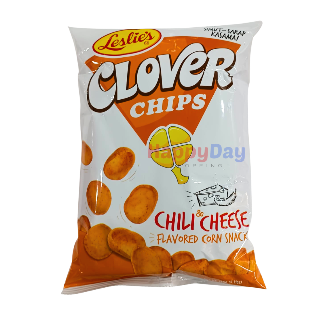 Leslie Clover Chips Chili &amp; Cheese 145g