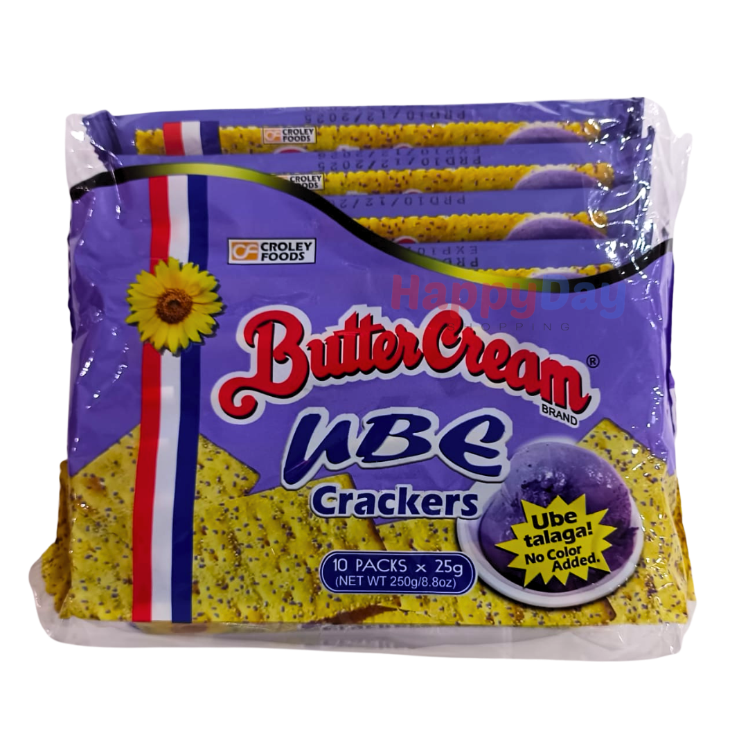 Croley Foods Buttercream Ube Crackers 250g
