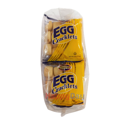 Lauras Egg Cracklet 20g x10pcs