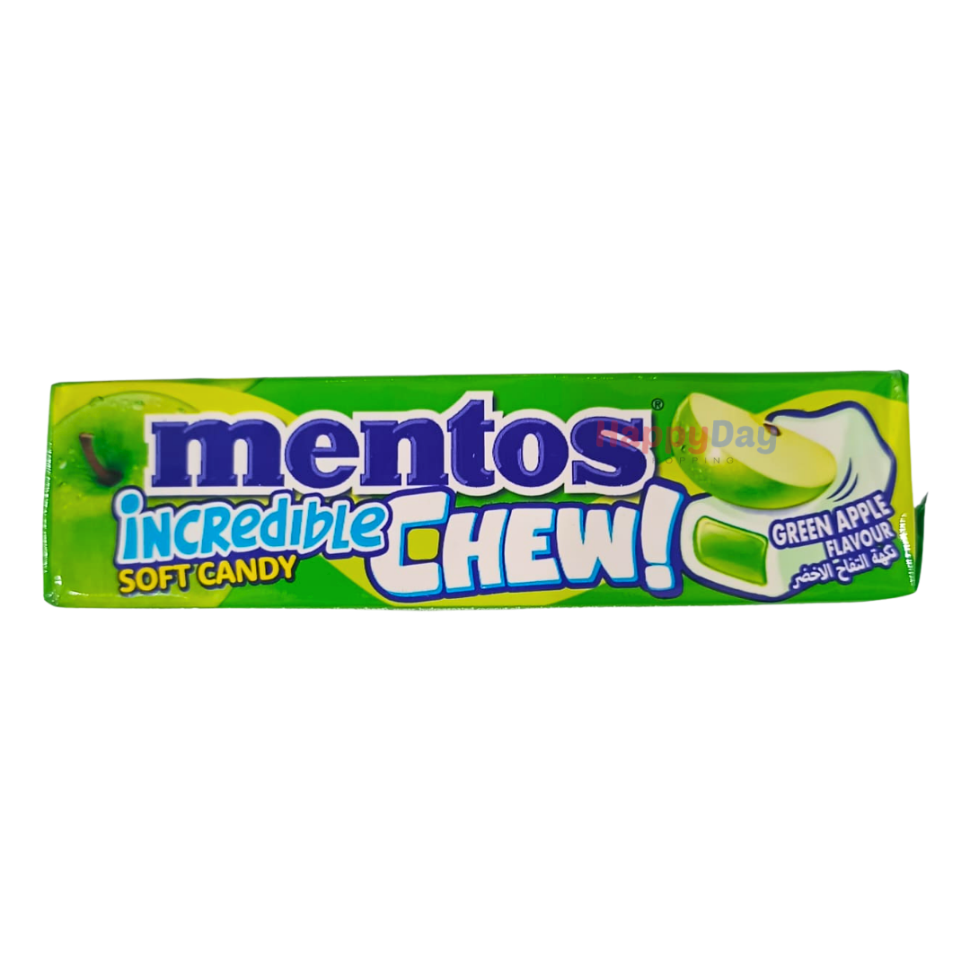 Mentos Chew Green Apple Soft Candy