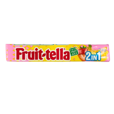 Frruit Tella 2 in 1 Fruit Juice Candy 32.4g