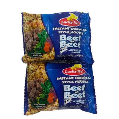 PROMO - Lucky Me Beef Noodles x2