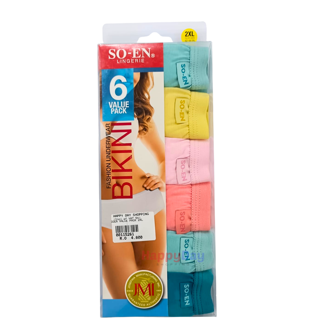 Soen Panty (Value Pack) 2XL