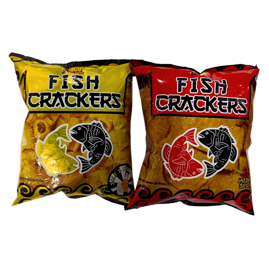 PROMO - Chicky Boy Fish Crackers x2