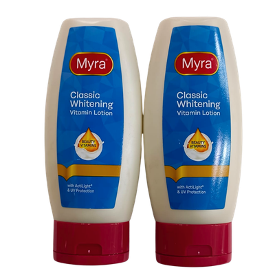 PROMO - Myra Classic Whitening Lotion x2