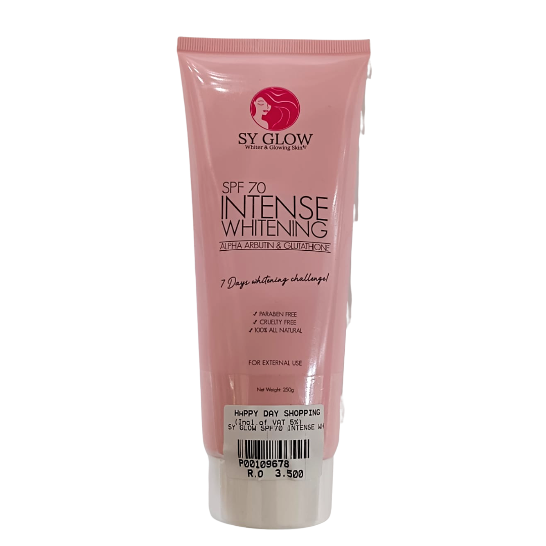 PROMO - SY Glow Intense Whitening Lotion SPF70 250g