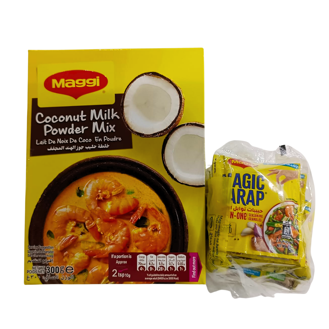 PROMO - Maggi Coconut Milk Powder Milk 300g + Magic Sarap