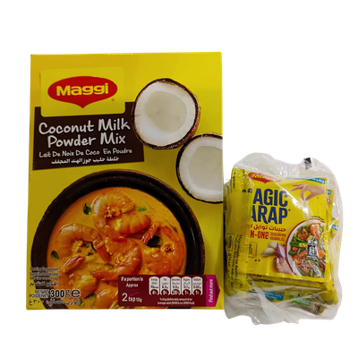 PROMO - Maggi Coconut Milk Powder Milk 300g + Magic Sarap