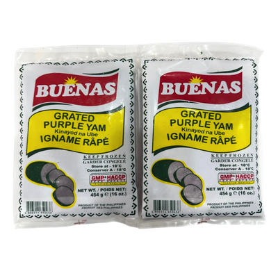 PROMO - Buenas Grated Purple Yam x2