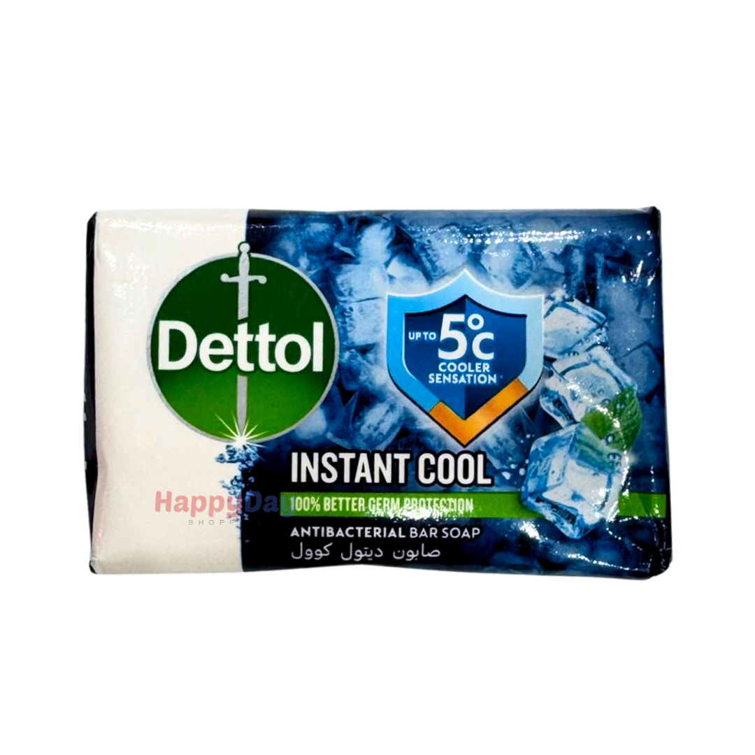 Dettol Instant Cool Soap Bar Soap 165g