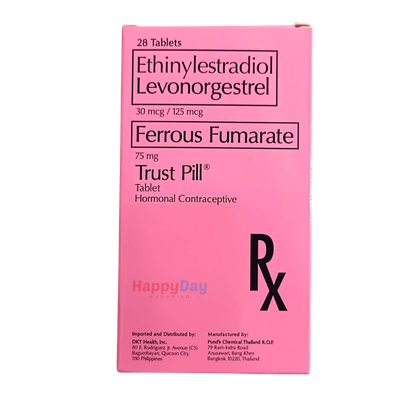 Trust Pill Ferrous Furmarate 28 Tablets