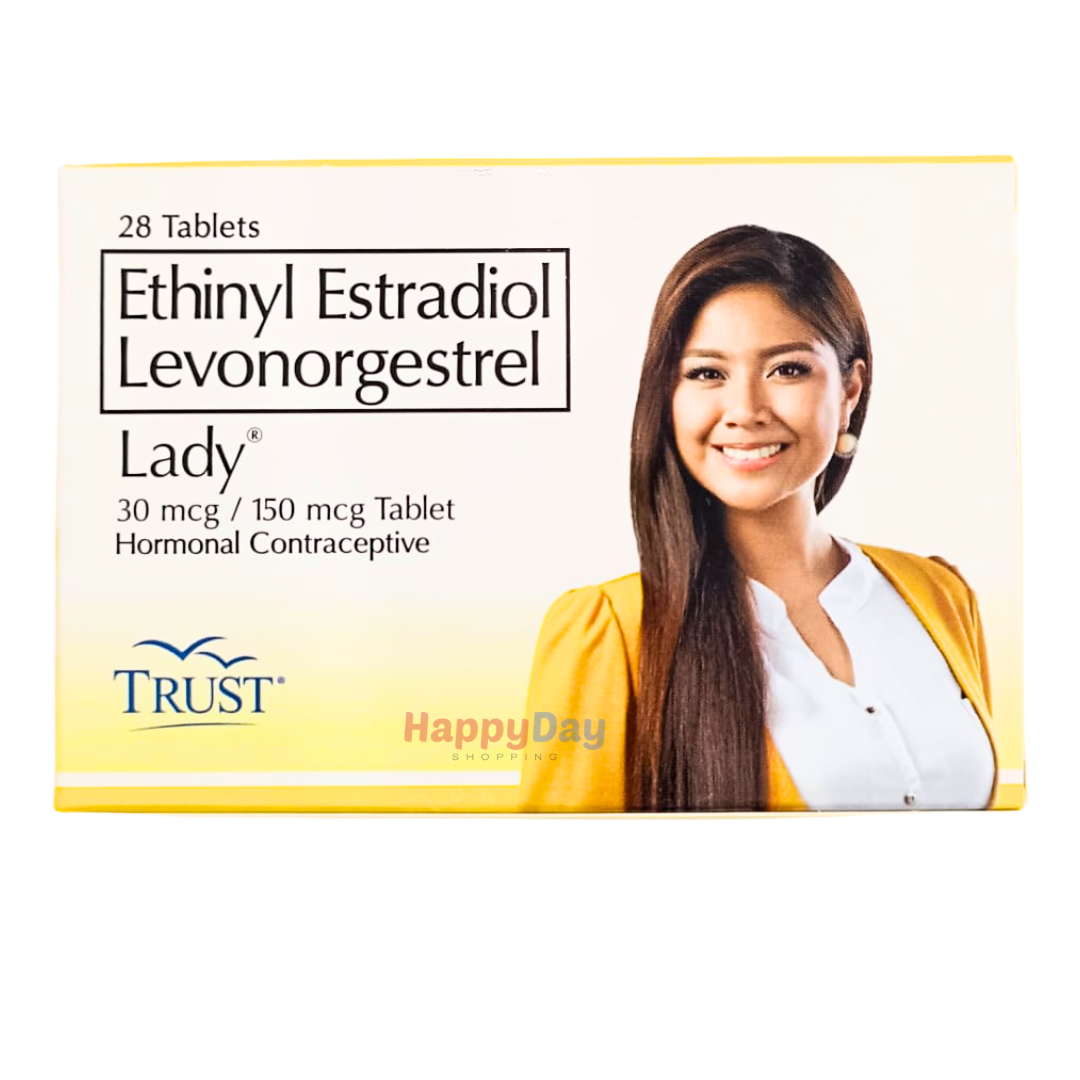 Lady Hormonal Contraceptive 28 Tablets